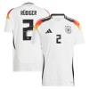 Tyskland Antonio Rudiger 2 Hjemme EM 2024 - Herre Fotballdrakt